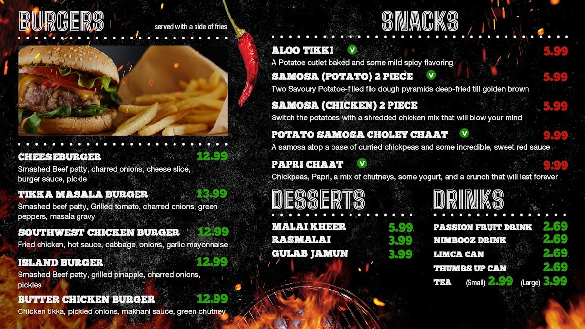 Menu - Kurryn'grill | Indian Street Food photo 2